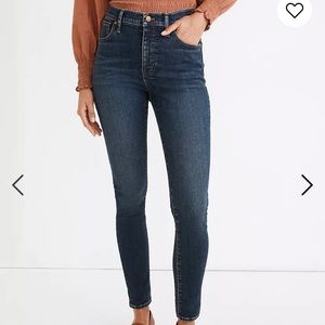 Madewell 9 inch mid-rise skinny